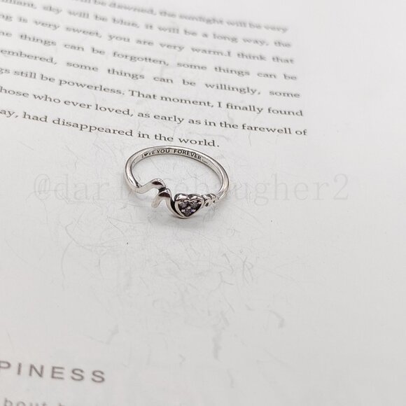 Pandora Mom Pavé Heart Ring - Picture 6 of 9